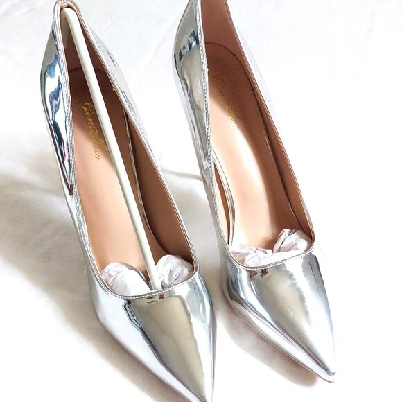 High Heels Pumps for Women Closed Toe, Sexy Pointy Stiletto Heels 4 inches - Picture 3 of 7